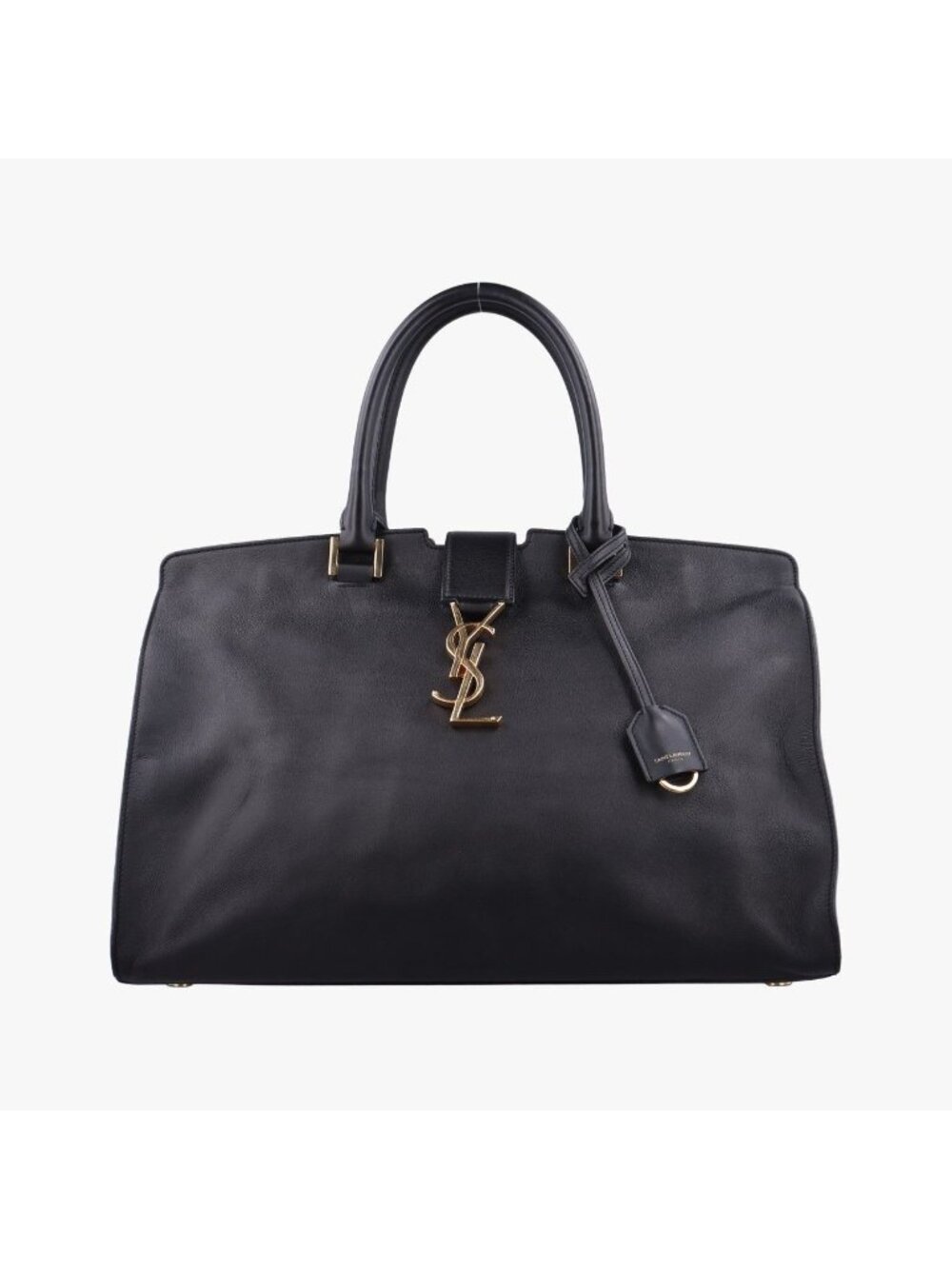 Saint Laurent Baby Cabas Black Leather